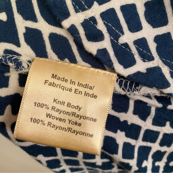 Anthro Porridge patterned top small - Picture 6 of 6